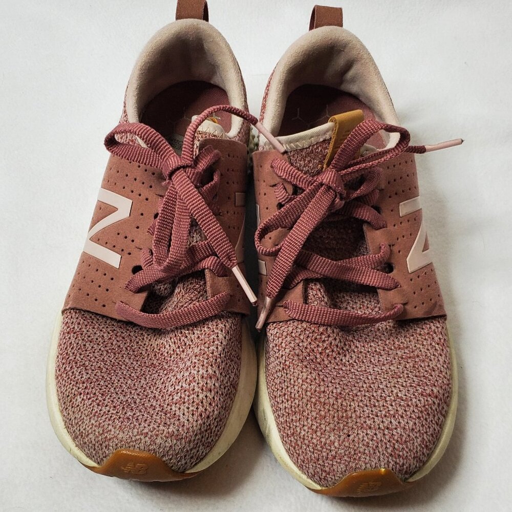 New Balance Shoes Women's 9 Fresh Foam in Pink‎ Mesh Running Shoes, Casual